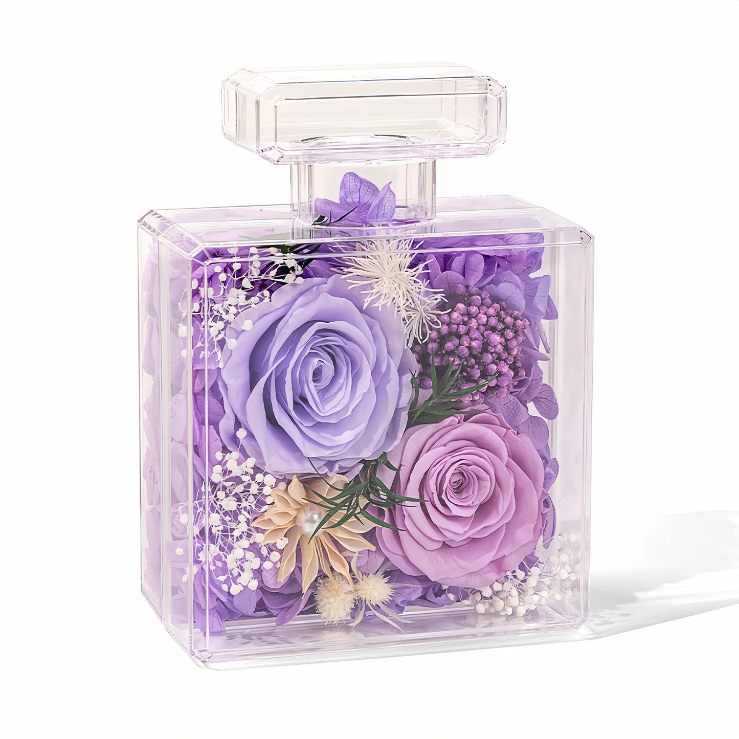 LULU ROSÉE perfume bottle Provence Lavender Dream on white background